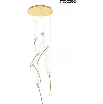MOOSEE závěsná lampa TULIPPE 7 DISC zlatá