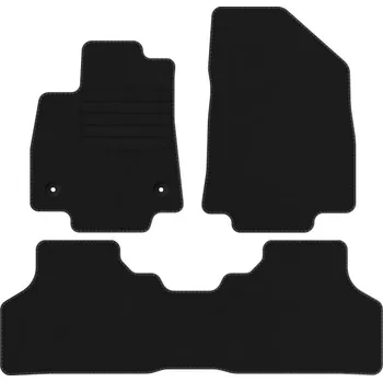 autokoberec Kobercové rohože Edecor velurové 4 ks