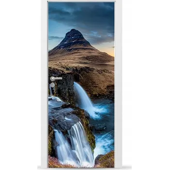 Fototapeta Fólie/Nálepka na VNĚJŠÍ dveře NÁBYTKOVÁ samolepicí SNADNÁ APLIKACE