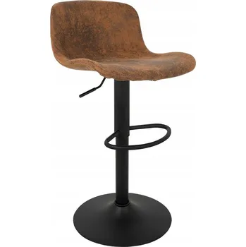 Barová židle Barová Židle King Home , odstíny hnědé, látka 81 cm