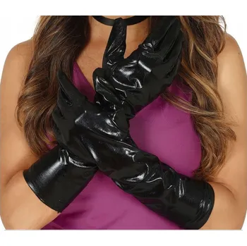 Rukavice Guirca černé rukavice s pěti prsty