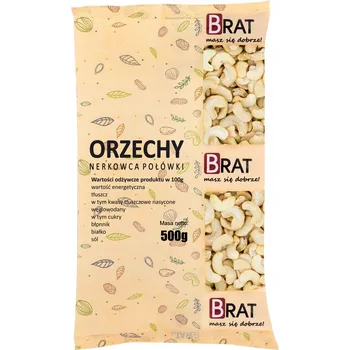 Kešu ořechy BRAT půlky 500 g