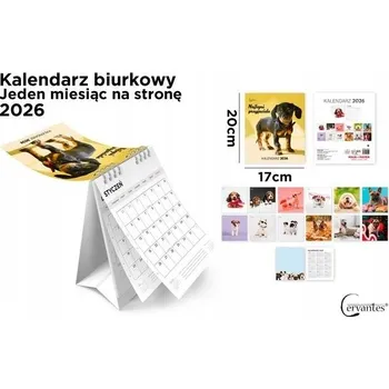 Kalendář Stolní kalendář 17x20 2026