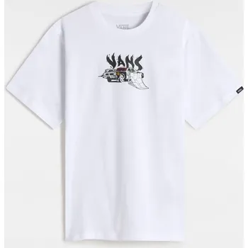 Dívčí oblečení dětské tričko s krátkým rukávem VANS Copout SS White - L