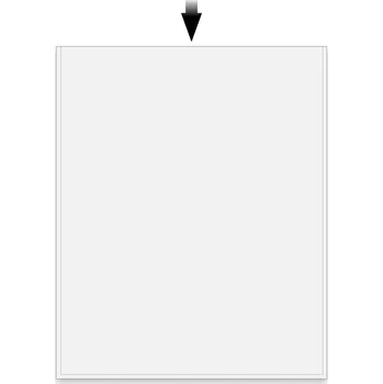 Obal pro sběratelský předmět SAFE Zakládací obal, otevřený na kratší straně, v rozměru 149×103 mm, průhledný - 50 kusů v balení