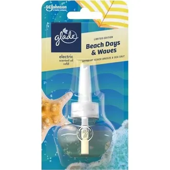 Osvěžovač vzduchu Glade Náplň do elektrického osvěžovače vzduchu Beach Days Waves 20 ml