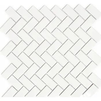 Obklad Keramická mozaika WzorcowniaStudio 29,8 x 29,8 cm bílá