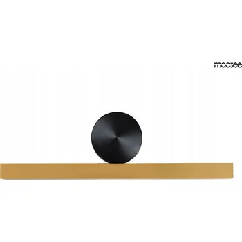 Nástěnné svítidlo Nástěnné svítidlo Moosee černé, žluté s integrovaným LED zdrojem 9 W