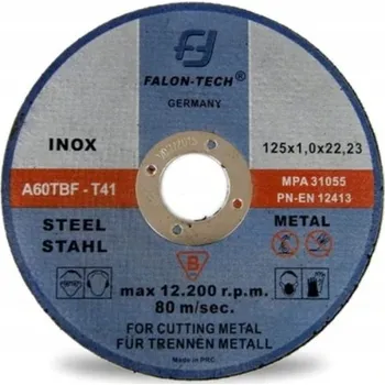 Řezný kotouč Řezný kotouč Kraft&Dele na kov KD972 22,2 x 125 mm