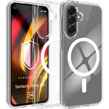 Pouzdro na mobilní telefon Pancéřové pouzdro s MagSafe 3mk LiqForce Mag Case pro telefon Samsung Galaxy A56