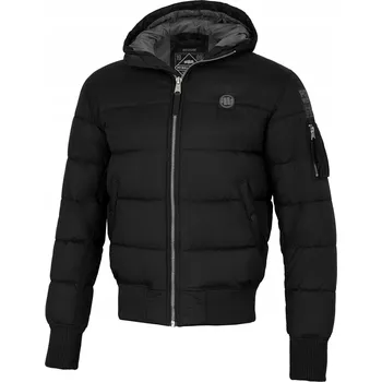 Pánská vesta Pánská prošívaná kurtka Pitbull s kapucí Topside II, velikost L