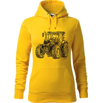 Pánská mikina Mikina - CASE Maxxum Barva: Žlutá (04), Velikost: L, Střih: Dámské