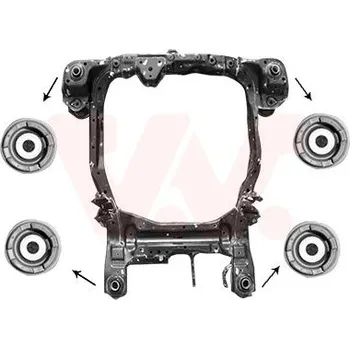 Karosérie Pomocný rám / souprava nosičů VAN WEZEL 8266690