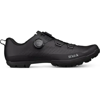 Pánské cyklistické tretry tretry mtb clipless FIZIK TERRA ATLAS BLACK - BLACK (TEX5BPR1K1010) - 37