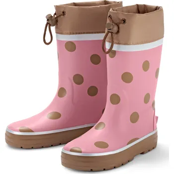 Dámské holínky 640533 - Tchibo - Gumové holínky - pro ženy - vel. 24-25 - barva: růžová/s potiskem