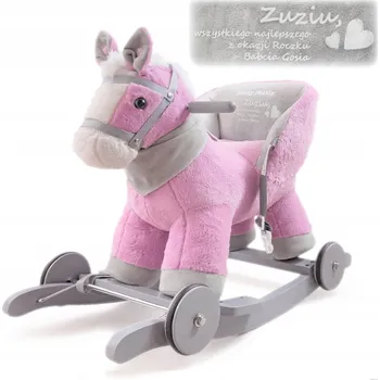 Obraz Houpací koník - Dárek k prvním narozeninám pro holčičku - ODRÁŽEDLO Houpačka 1+