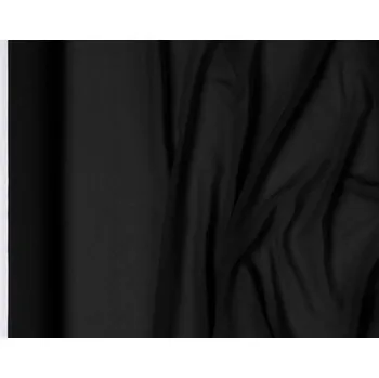 ubrus Šifonový běhoun na stůl PartyDeco BSZ48-010 500 x 48 cm černý