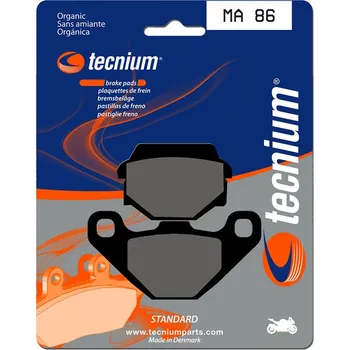 Nářadí na motocykly Brzdové destičky TECNIUM Street Organic - MA86 MA86