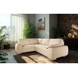 VÝPRODEJ - Elegantní sedací souprava Enzo - tkanina Adel 01 / levý roh