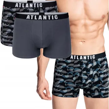 Pánské boxerky šortkového střihu Atlantic 2MH-1177 M
