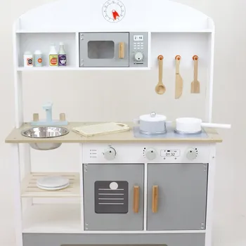 Dětská kuchyňka Dřevěná kuchyňka s příslušenstvím