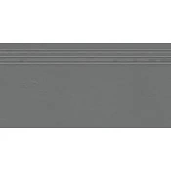 Dlažba Tubadzin Industrio graphite schodovka mat 59,8x29,6 (6004100)