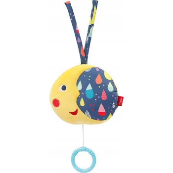 plyšák BAREVNÉ UKLIDŇUJÍCÍ MAZLENÍ PLYŠOVÝ MAZLÍČEK PŘÍTULNÍČEK HRACÍ SKŘÍŇKA Měsíc