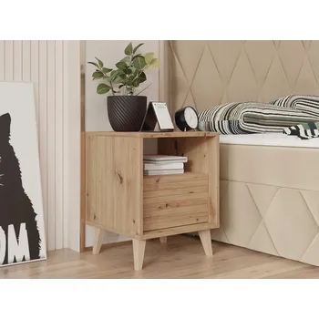 Noční stolek NOČNÍ STOLEK se zásuvkou Ferido SKŘÍŇKA do pokoje