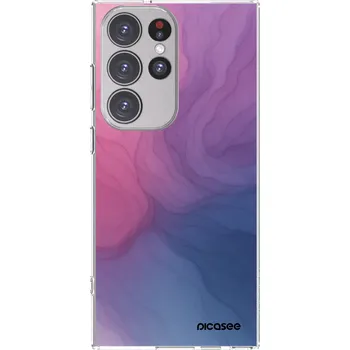 Pouzdro na mobilní telefon Picasee silikonový průhledný obal pro Samsung Galaxy S23 Ultra 5G - Silk