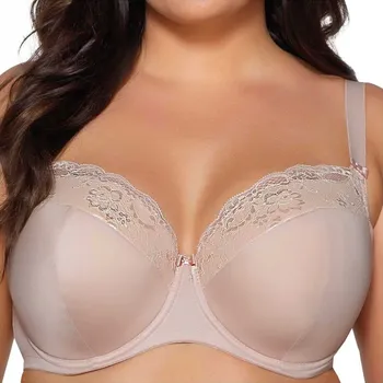 Dámské spodní prádlo Ava podprsenka s kosticemi, vyztužená, béžová, velikost 85E