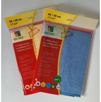 Utěrka Švédská utěrka na podlahu 50x60cm 235g mix barev: modrá a oranžová