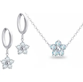 Souprava šperků BRUNOshop.cz Souprava KVÍTEK s kamínky