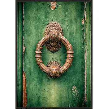 Obraz OBRAZ PLAKÁT V RÁMU 33x43 cm Dveře P1562