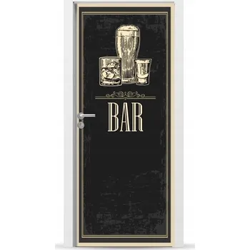 Fototapeta Fólie/Nálepka na VNĚJŠÍ dveře NÁBYTKOVÁ samolepicí SNADNÁ APLIKACE