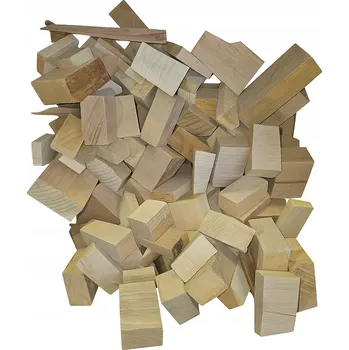 Tuhé palivo Bukové suché třísky na podpal do udírny, do krbu 20 kg