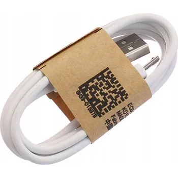 Datový kabel Kabel CN USB - microUSB typ B, 0,8 m, bílý