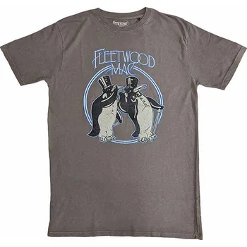 Pánská móda Fleetwood Mac tričko, Penguins Grey, pánské XXL