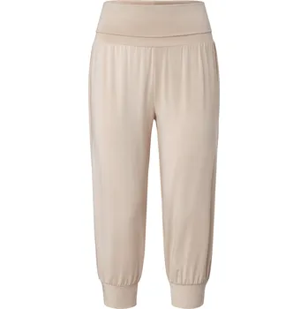 Dámské kalhoty 664945 - Tchibo - 3/4 kalhoty na jógu - pro ženy - vel. XS 32/34 - barva: béžová
