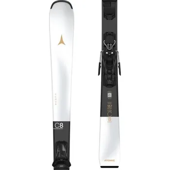 Sjezdové lyže Dámské sjezdové lyže Atomic CLOUD C8 + M10 GW 164 Bílá, Černá, Zlatá