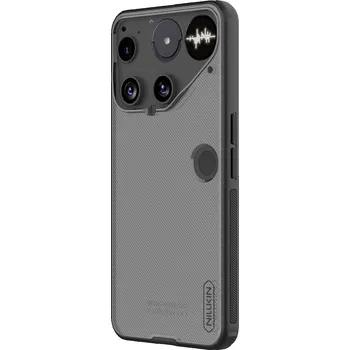 Pouzdro na mobilní telefon Zadní kryt Nillkin Super Frosted PRO pro Nothing Phone 3, transparentní černá