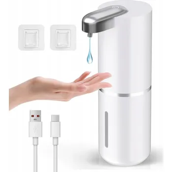 Dávkovač mýdla Bezdotykový dávkovač mýdla na podlahu Bedee 380 ml bílý