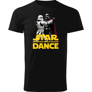 Vtipné tričko Star Wars - Star Dance Velikost: XS
