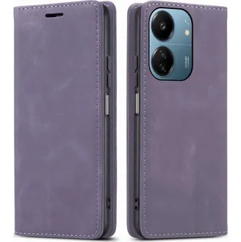 Pouzdro na mobilní telefon Flipové pouzdro MBM pro POCO C65 fialové