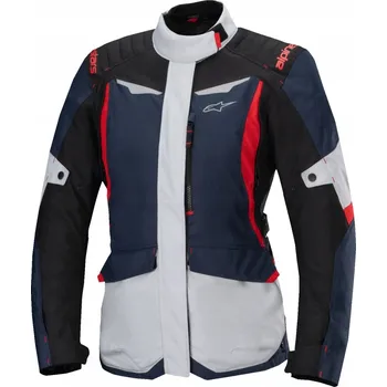 Moto bunda Dámská textilní bunda Alpinestars Stella ST-1 WP modro/černo/červená XXL