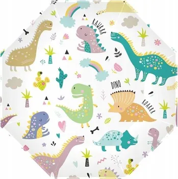 Talíř PartyPal talíře s dinosaury 23 cm 6 ks