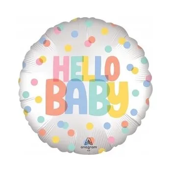 Balónek Fóliový balónek Standard Satin XL - Saténový balónek Modern Baby