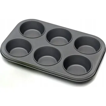 Nádoba na pečení Forma na muffiny 6ks TORO 26x18cm Šedá