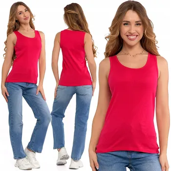 Moraj dámské tílko červené boxer střih velikost L