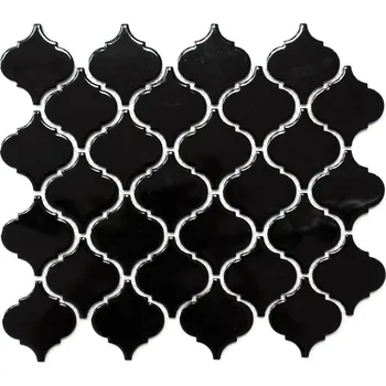 Obklad Keramická mozaika WzorcowniaStudio 29,3 x 24,5 cm černá