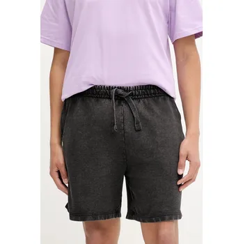 Pánské kraťasy Bavlněné šortky Hugo Blue Nebusho 50542671 šedá 90X, vel. S